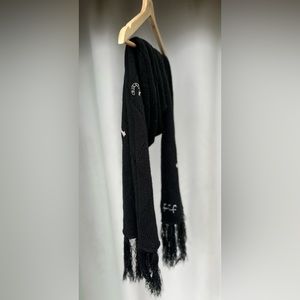 Urban Outfitters Oversized Embroidered Scarf